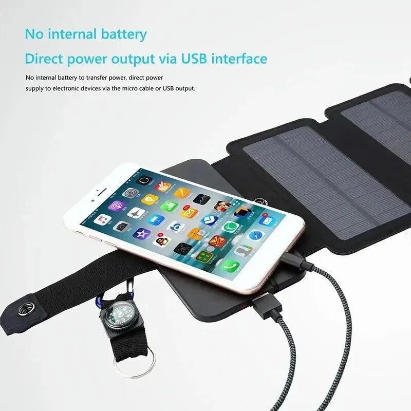 Vortex Chargeur Solaire Portable | Énergie Solaire, Compact et Efficace